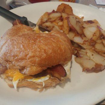 Christo's Cafe - Croissant breakfast sandwich - Breakfast & Brunch Near Me - Orlando, Florida