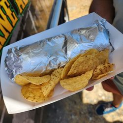 Authentic Street Taco - Al Pastor Burrito