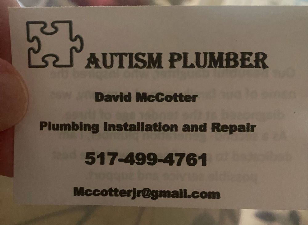 Slide of Autism Plumber