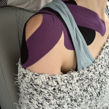 Pivotal Physiotherapy - Northgate - K-tape for Strained/displaced clavicle injury - Physical Therapy Near Me - Edmonton, Alberta Pivotal Physiotherapy - Northgate - K-tape for Strained/displaced clavicle injury - Physical Therapy Near Me - Edmonton, Alberta