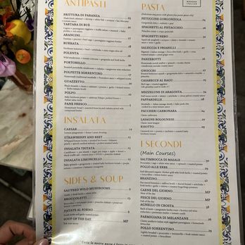 Limoncello - The dinner menu - Italian Near Me - La Mesa, California Limoncello - The dinner menu - Italian Near Me - La Mesa, California