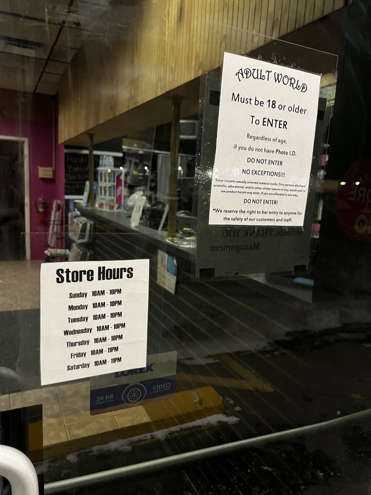 ADULT WORLD Updated October 2024 2870 Erie Blvd E, Syracuse, New