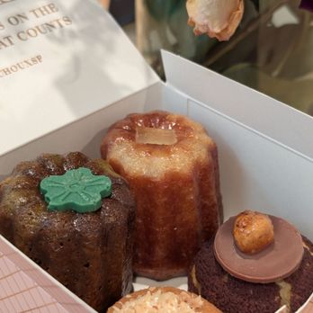 Choux - Matcha cannele, Lemon cannele, Yuzu coconut choux, Hazelnut choux - Bakeries Near Me - San Francisco, California Choux - Matcha cannele, Lemon cannele, Yuzu coconut choux, Hazelnut choux - Bakeries Near Me - San Francisco, California