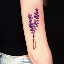 Memento Tattoo - Lavender tattoo