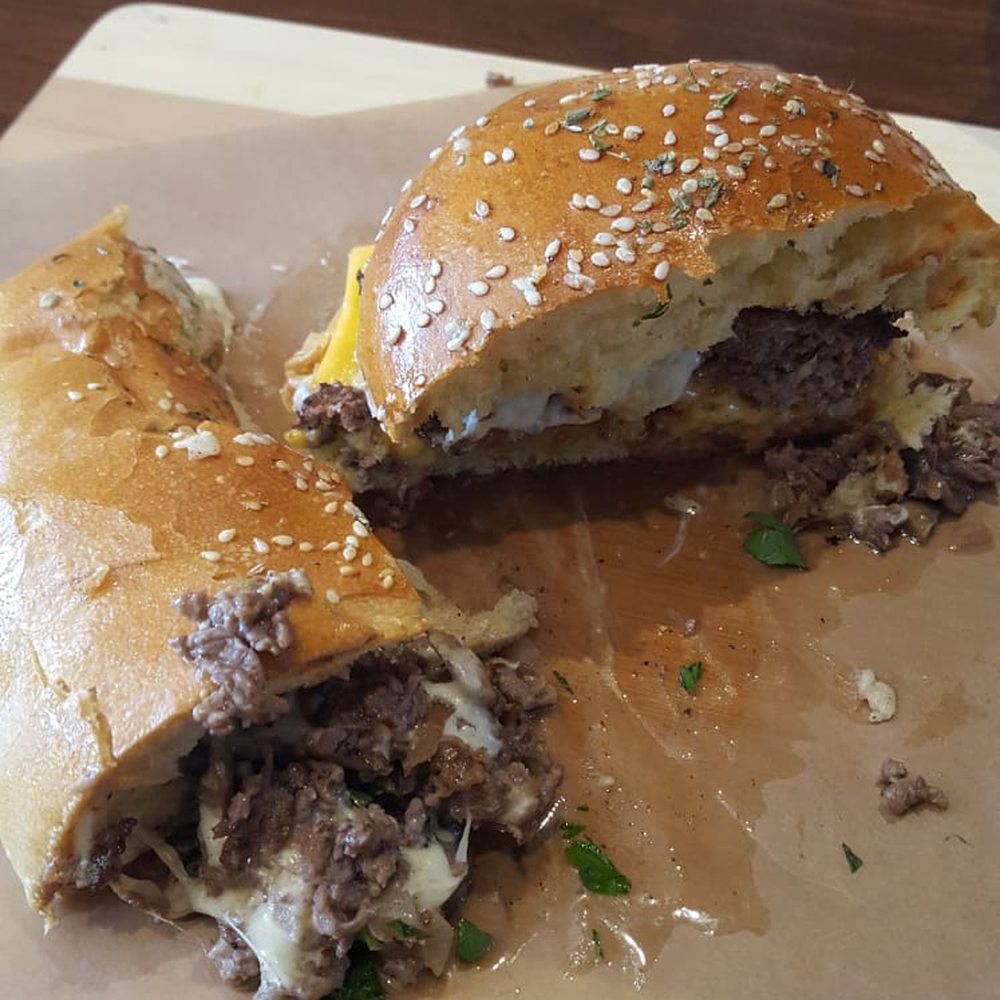 Grill Gate - Half cheeseburger, half philly - Canadian (New) Near Me - Toronto, Ontario Grill Gate - Half cheeseburger, half philly - Canadian (New) Near Me - Toronto, Ontario