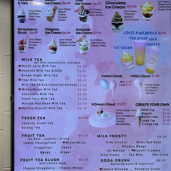 Nobibi - Menu - Ice Cream & Frozen Yogurt Near Me - San Diego, California