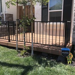 City of Pittsburg - Deck and metal railing