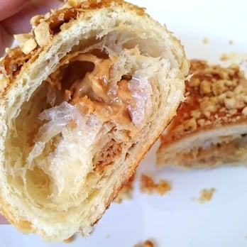 Bake Code  - North York - Peanut Butter Filled Croissant - Bakeries Near Me - Toronto, Ontario
