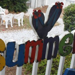 Victory Antiques & Collectibles - New fun Summer accents! Great for Dock, Beach house, Back yard, and Pool!