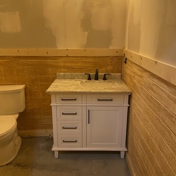 Saving Grace Plumbing Services - 36" vanity with 8" spread matte black faucet! - Plumbing Near Me - Canton, Georgia Saving Grace Plumbing Services - 36" vanity with 8" spread matte black faucet! - Plumbing Near Me - Canton, Georgia