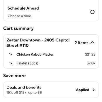 Zaatar Downtown - Ordered!! - Mediterranean Near Me - Fresno, California