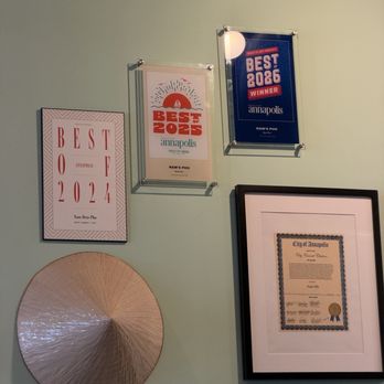 Nam Pho - Awards - Vietnamese Near Me - Annapolis, Maryland