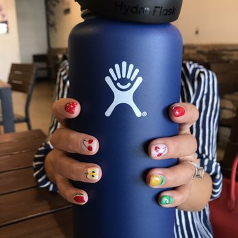 Infinity Nails and Spa - Fruit theme nail art on fleek by Lily - Nail Salons Near Me - Phoenix, Arizona