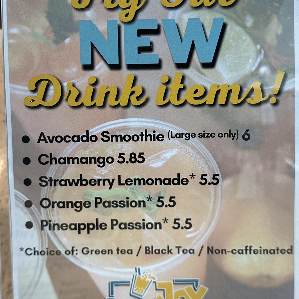 Boba Joy - New drinks - Bubble Tea Near Me - Santee, California Boba Joy - New drinks - Bubble Tea Near Me - Santee, California