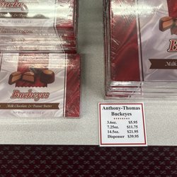 Anthony-Thomas Candy Shoppes - Buckeye candy boxes