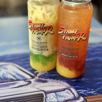Thirsty Waters - GUILE - MANGO DREAM WITH GREEN APPLE STAR JELLY KEN - STRAWBERRY MANGO GREEN TEA WITH CHAMOY SWIRL. YUM! *limited time. TIL June 30th* - Bubble Tea Near Me - Rowland Heights, California Thirsty Waters - GUILE - MANGO DREAM WITH GREEN APPLE STAR JELLY KEN - STRAWBERRY MANGO GREEN TEA WITH CHAMOY SWIRL. YUM! *limited time. TIL June 30th* - Bubble Tea Near Me - Rowland Heights, California