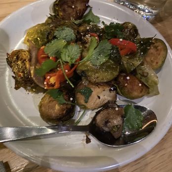 True Food Kitchen - Brussel Sprouts - 7/10 - Vegetarian Near Me - Pasadena, California True Food Kitchen - Brussel Sprouts - 7/10 - Vegetarian Near Me - Pasadena, California