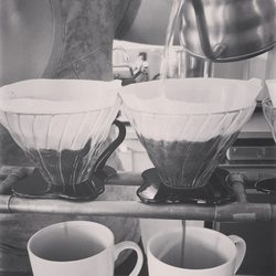 Milano Coffee CMX Valley - We offer pour over coffee for our regular coffee, none of that rancid bitter stuff that has been sitting in an pot all day!