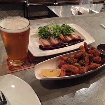 Common Theory - Deep fried pork belly app and calimari - Gastropubs Near Me - San Diego, California