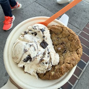 Milk & Cookies - Cowboy cookie & campfire ice cream - Ice Cream & Frozen Yogurt Near Me - Newport Beach, California Milk & Cookies - Cowboy cookie & campfire ice cream - Ice Cream & Frozen Yogurt Near Me - Newport Beach, California
