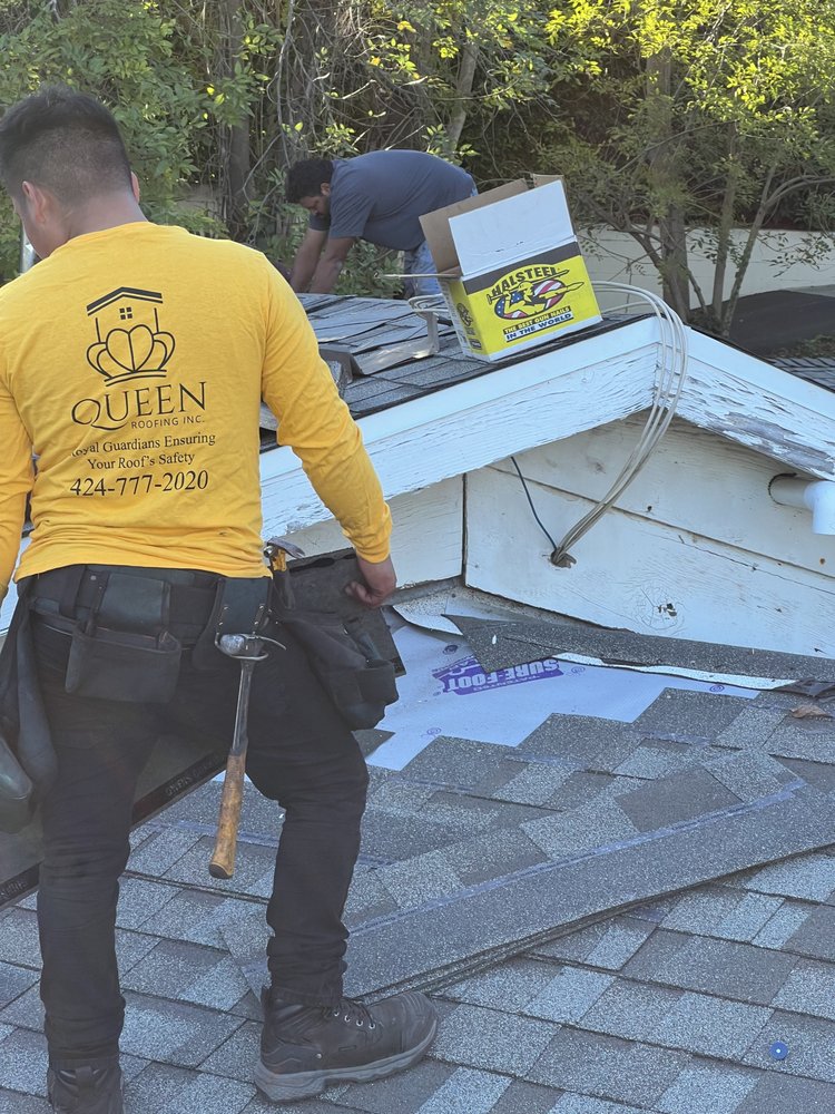 Slide of Queen Roofing