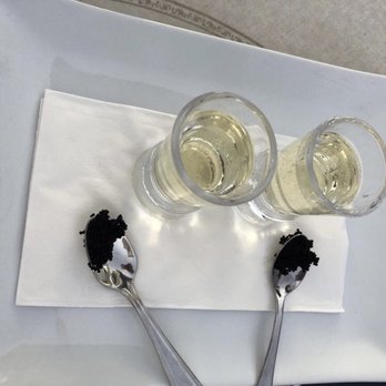 Catch - Complementary Champagne and caviar. - Seafood Near Me - Carmel, California