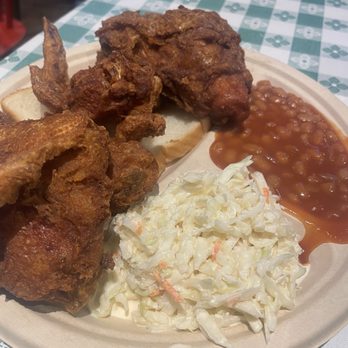 Gus's World Famous Fried Chicken - Austin - Breast, wing, thigh, and drum plate - Southern Near Me - Austin, Texas