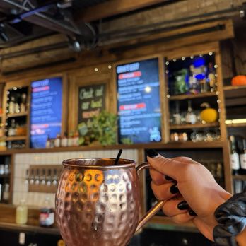 Dinosaur Bar-B-Que - Honey crisp mule - Barbeque Near Me - Rochester, New York