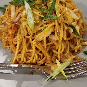 Bajeko Sekuwa- Himalayan Grill - Vegetable chowmein - Himalayan/Nepalese Near Me - Irving, Texas