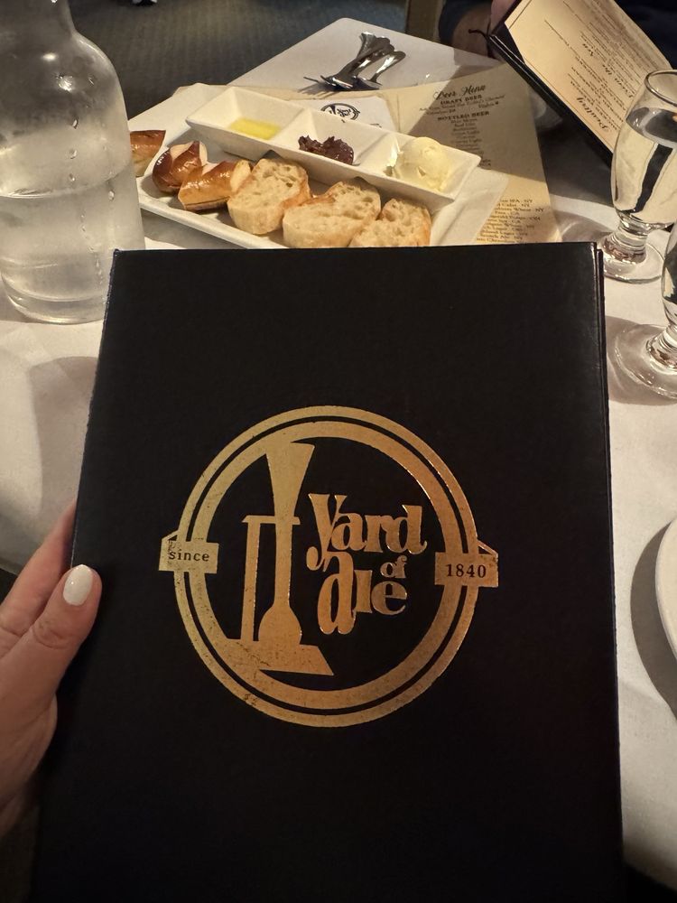 Food from The Yard of Ale