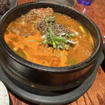 To Soc Chon - Spicy Potato Stew with Pork - Korean Near Me - Morton Grove, Illinois To Soc Chon - Spicy Potato Stew with Pork - Korean Near Me - Morton Grove, Illinois