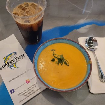 Simply Fish Seafood - Lobster bisque - Fish & Chips Near Me - Costa Mesa, California