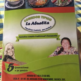 Comedor Tipico la Abuelita - Oaxacan Near Me - Oaxaca, OAX Comedor Tipico la Abuelita - Oaxacan Near Me - Oaxaca, OAX