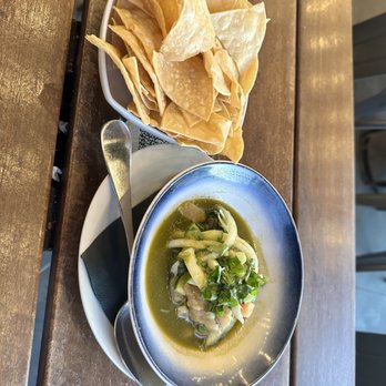 Oscar's Brewing Company - Happy hour ceviche verde $12 - Breweries Near Me - Temecula, California