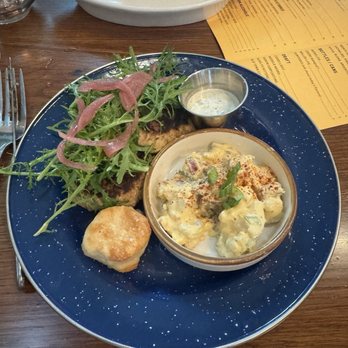 Bar Buoy - Crab Cakes, Biscuit, Potato Salad - Seafood Near Me - Richmond, Virginia