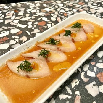 Bamboo Sushi - Hamachi Carpaccio - Sushi Bars Near Me - San Ramon, California