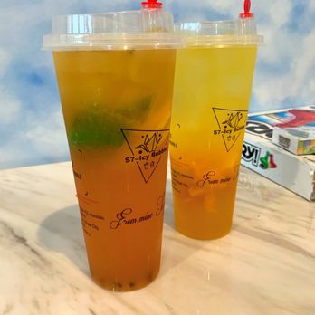 S7-Icy Bubble - Passion Guava Fruit Tea and Mango Icy Bubble - Bubble Tea Near Me - Honolulu, Hawaii S7-Icy Bubble - Passion Guava Fruit Tea and Mango Icy Bubble - Bubble Tea Near Me - Honolulu, Hawaii