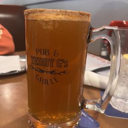 Teddy G's - This is 25 oz of draft and there a bigger one. Ohhhh boyyy