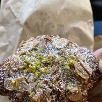 Mel - Pistachio almond twice baked croissant - Bakeries Near Me - Hudson, New York