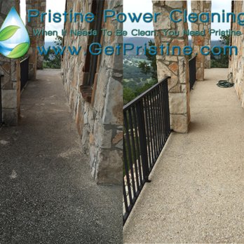 Pristine Power Cleaning - Exposed Aggregate Concrete Pressure / Power Washing - Pressure Washers Near Me