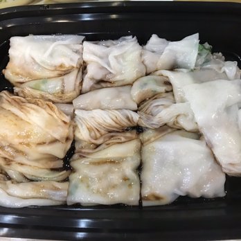 Joe's Steam Rice Roll - Large : Beef rice noodle with scallion - Dim Sum Near Me - Flushing, New York Joe's Steam Rice Roll - Large : Beef rice noodle with scallion - Dim Sum Near Me - Flushing, New York