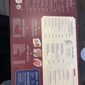 Tai Kitchen - Menu - Thai Near Me - Branson, Missouri