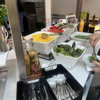 Scandic Klara - Salad bar at breakfast ! - Hotels Near Me - Stockholm, Alberta
