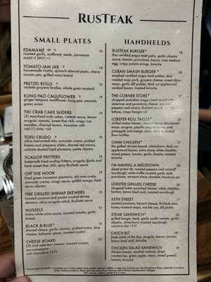 Menu photo 1 RusTeak Ocoee, FL
