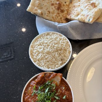 Saffron Indian Restaurant - CHICKEN MADRAS, rice, Naan - Indian Near Me - Zionsville, Indiana Saffron Indian Restaurant - CHICKEN MADRAS, rice, Naan - Indian Near Me - Zionsville, Indiana
