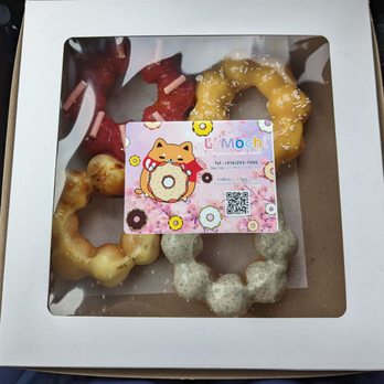 LaMochi Sweets - My box of mochi donuts - Desserts Near Me - Scarborough, Ontario