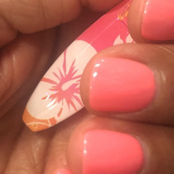 Galaxy Nail Spa - Lovely Hawaiian  helps perfectly manicured by Lisa! - Nail Salons Near Me - Walnut Creek, California