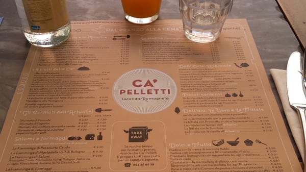 Menu photo 2 Ca Pelletti Bologna, BO