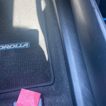 Jack's Car Wash & Detailing - Crumbs all over not vacuumed properly! - Car Wash Near Me - Bell, California