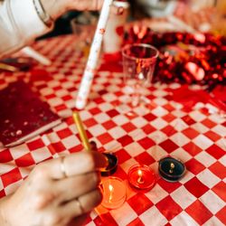 Sketch & Press - Candle Painting Workshop
